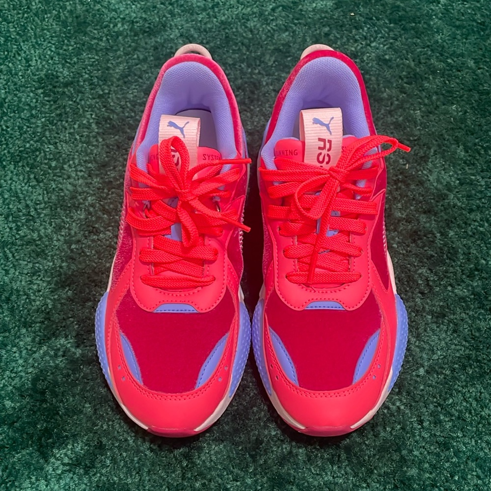 NEW PUMA Girls Rs-X Valentines Lace Up Sneakers